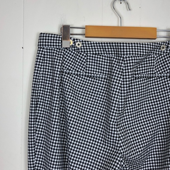 Calvin Klein Straight Fit Highline Checkered Dress Pants Sz 8 - Picture 7 of 10